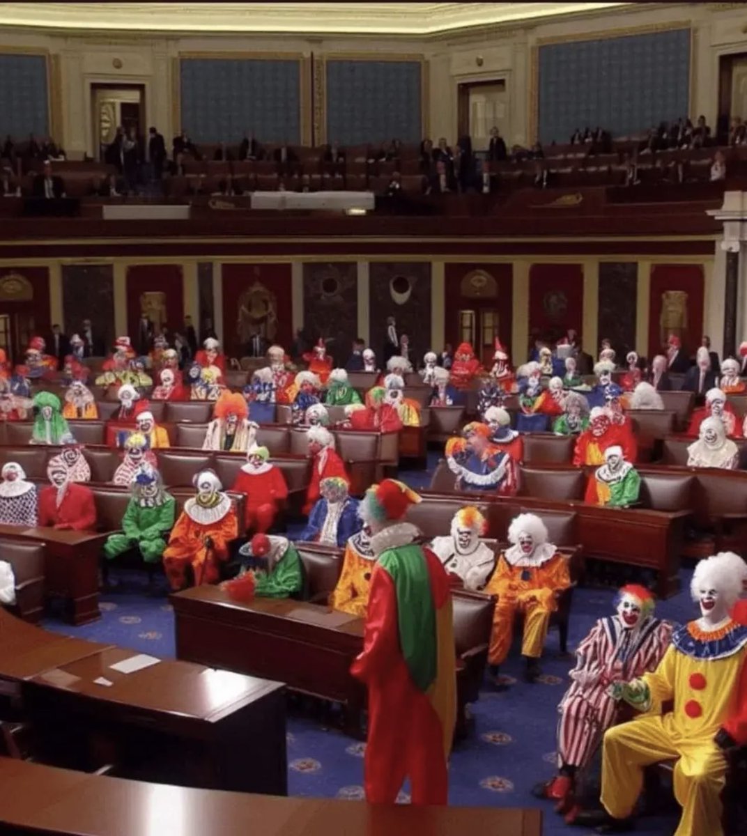 Live shot of Republican House members nominating Jim Jordan for Speaker.