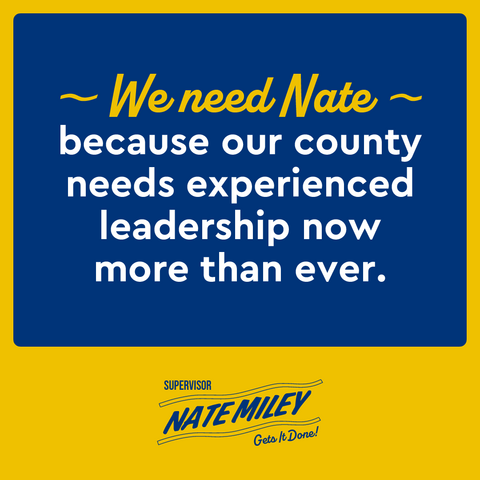 Nate Miley for Supervisor tweet media