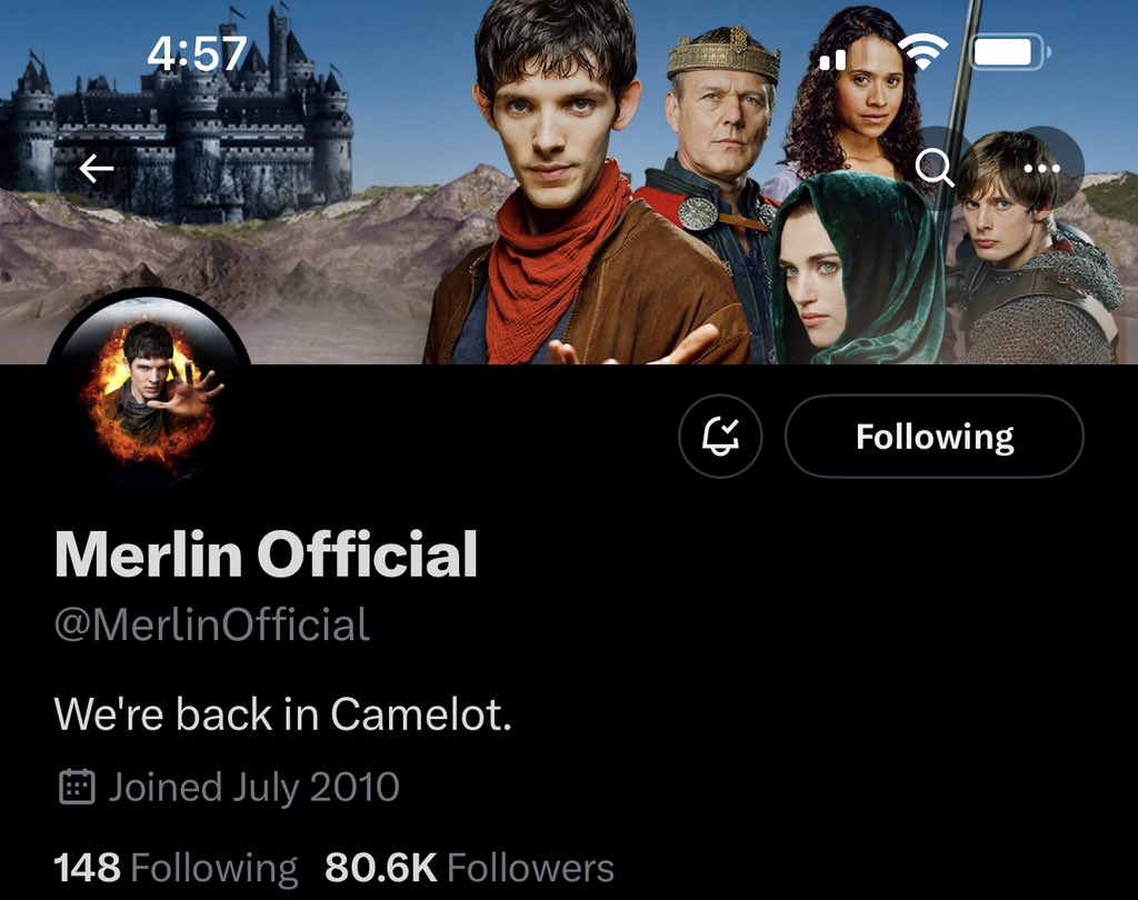 dailycolinmorg's tweet photo. their bio also now says “we’re back in camelot” https://t.co/01muj0sXhF