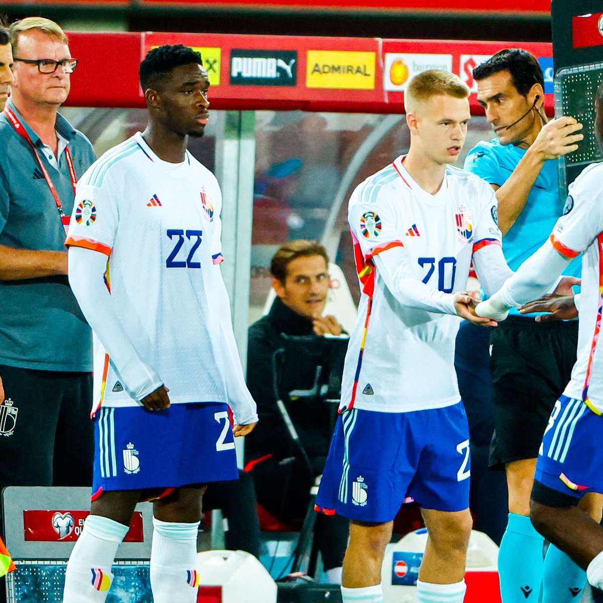 Mandela Keita 🔗 Arthur Vermeeren 🇧🇪

Het debuut van de Antwerpse tandem op het Belgische middenveld! ❤️🤍