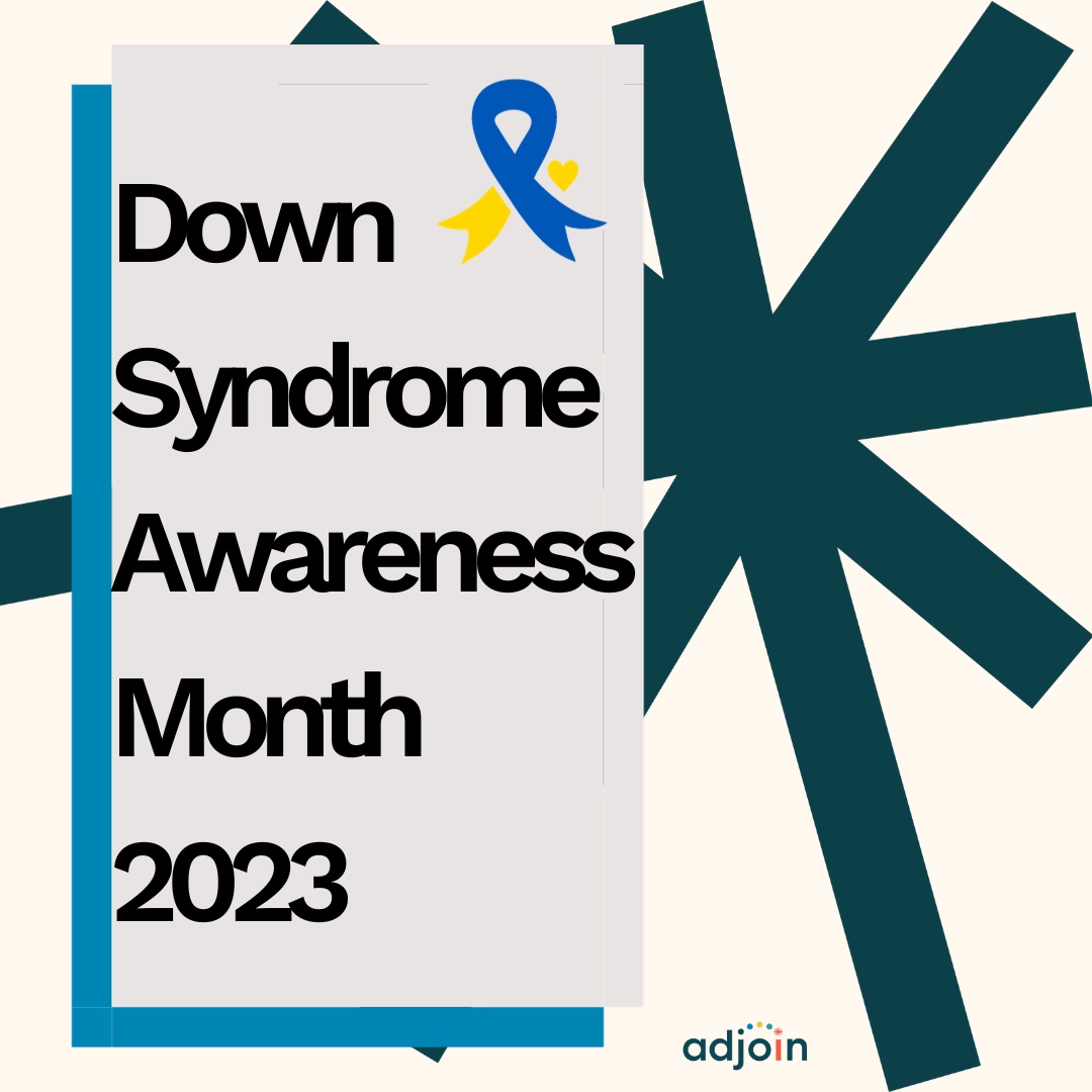 Adjoinorg's tweet photo. October is Down Syndrome Awareness Month⁠
⁠
Since the 1980s October has been designated as down syndrome awareness month. The month's goal is to raise awareness about and celebrate individuals with down syndrome.
⁠
#DownSyndromeAwarenessMonth #DSAM #Adjoin #DSAM2023 https://t.co/WyprTxi0Gr
