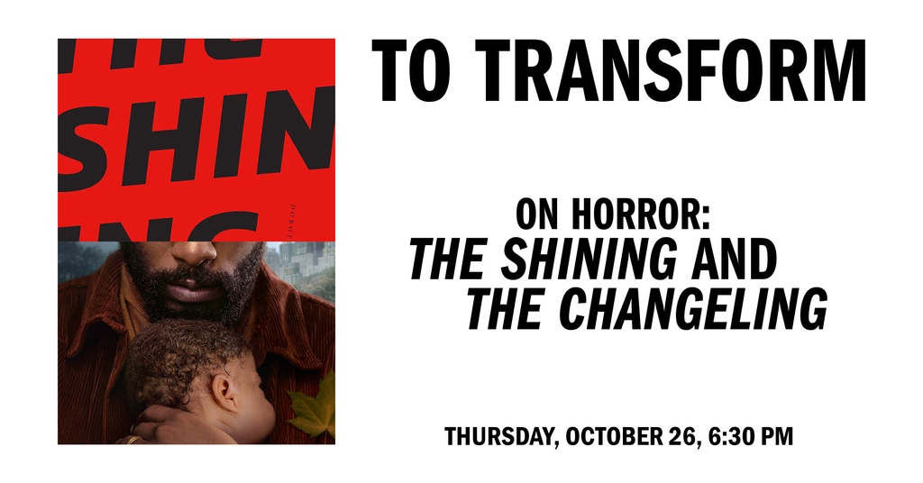 Get into the Halloween spirit Oct 26 at the 'On Horror' event! Writing professors @DorotheaLasky and @victorlavalle will discuss Lasky’s book of poetry, 'The Shining,' and the Apple TV+ adaptation of LaValle’s novel, 'The Changeling.' Read more/register: bit.ly/46KTfYx