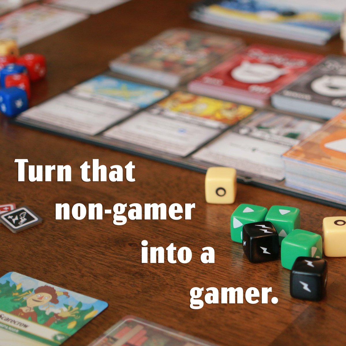 Do you sneak off to play tabletop games, but you wish your partner or friends would join?  STORYBURG is your answer! Co-op play, asynchronous strategy, no game master needed!

buff.ly/3rJaCdF 

#boardgame #tabletopgames #games #newgames #storyburg #deckbuilding  #dnd