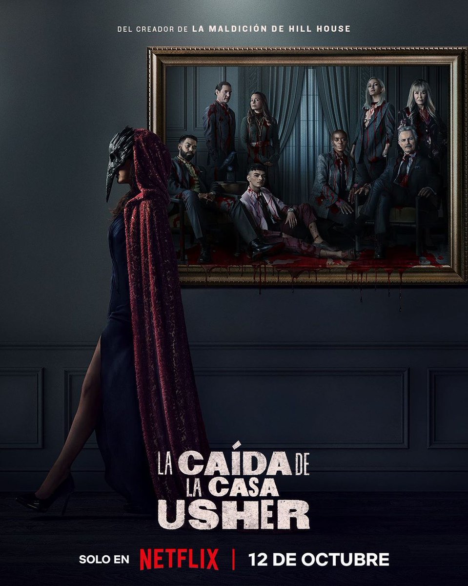 #TheFallOfTheHouseOfUsher #LaCaidaDeLaCasaUsher fantástica me a encantado sobre todo los 3 últimos capítulo, la muerte del 6 es brutal y el 8 es increíble, yo creo que los amantes de las obras de #EdgarAllanPoe disfrutarán de la serie.

#FelizSabado