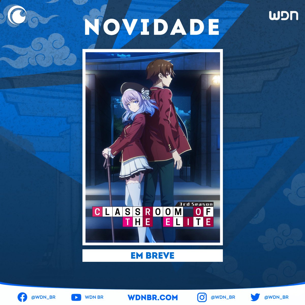 Classroom of the Elite: Conheça os dubladores no Brasil - Anime United