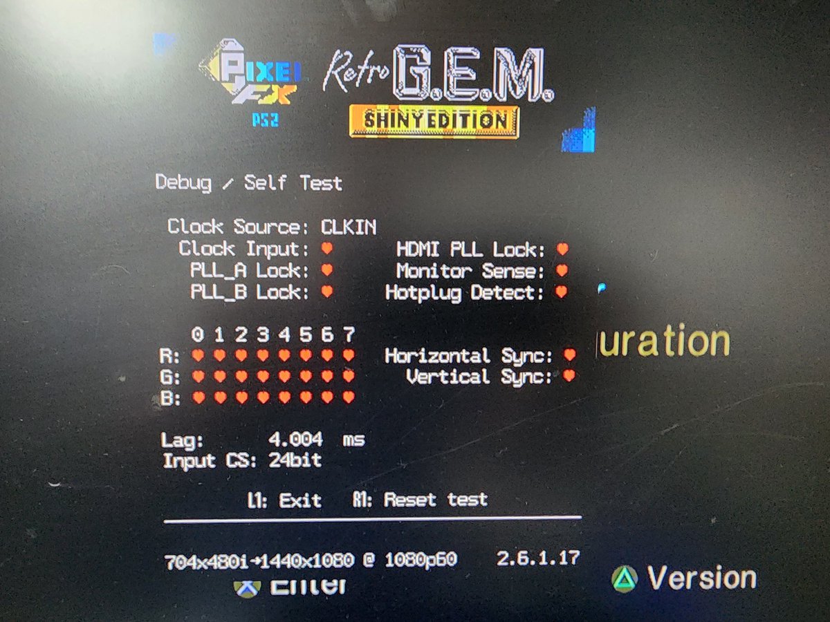 Mobiusstriptech's tweet image. This PS2 came in for a @PixelFXco Retro Gem Shiny Edition install. Super impressed with the video quality these output! Especially at 1440p. (Not Pictured)