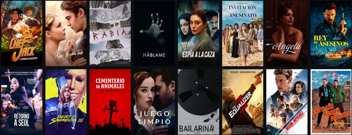 teve_digital's tweet photo. Para disfrutar el fin de semana con estos estrenos.
Ya disponibles en nuestra plataforma.
Visita nuestra pagina Web https://t.co/M14GZaV3ub
#tvDigital #iptv https://t.co/pQB0khSZOr