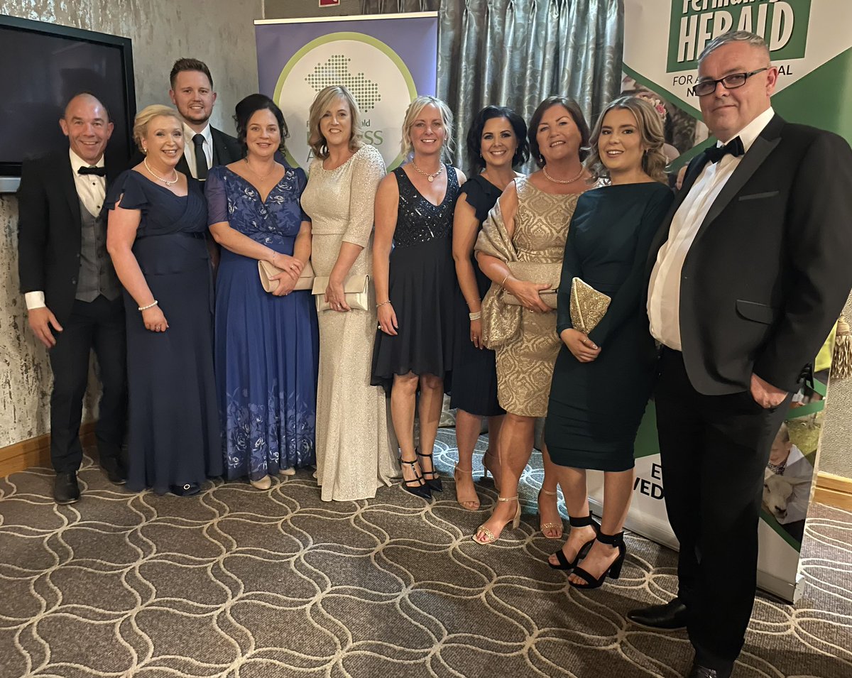 balcastimber's tweet photo. #TeamBalcas are having a ball at tonight’s @Ferm_Herald Business Awards at the Killyhevlin Hotel.

Best wishes to all the worthy nominees particularly in our own ‘Contribution To The Community’ category, each one of whom are already winners! #BalcasInTheCommunity #FHBA https://t.co/Kp8zpg4hXJ