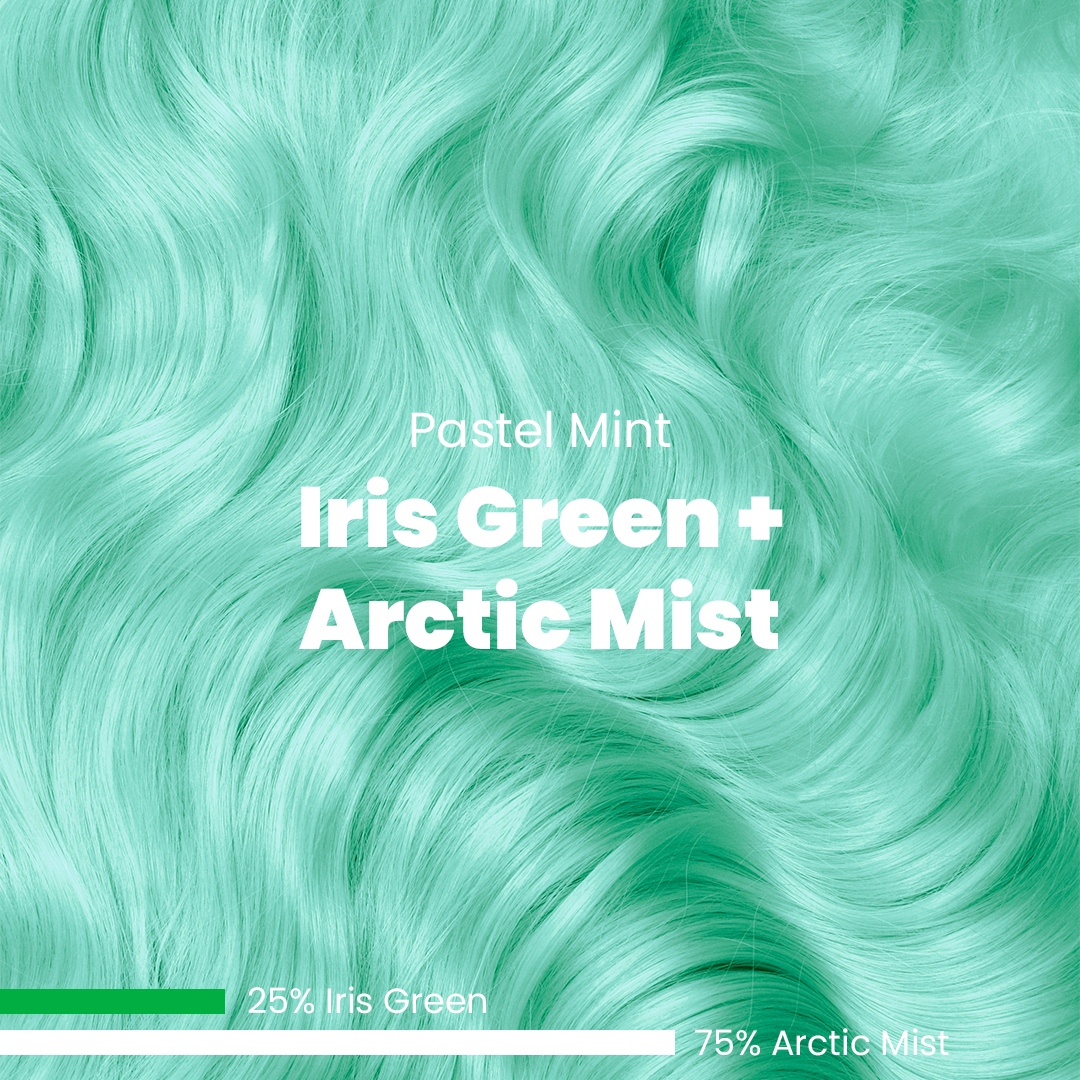 arcticfoxcolor's tweet photo. Need some inspo? We got you π All you need is a heavy base of Arctic Mist Diluter and just a few drops of Iris Green, to get a similar shade (on a level 10 base) β¨ #afarcticmistdiluter #afirisgreen #hairinspo #mintgreenhair https://t.co/OPh6CvyDJ0