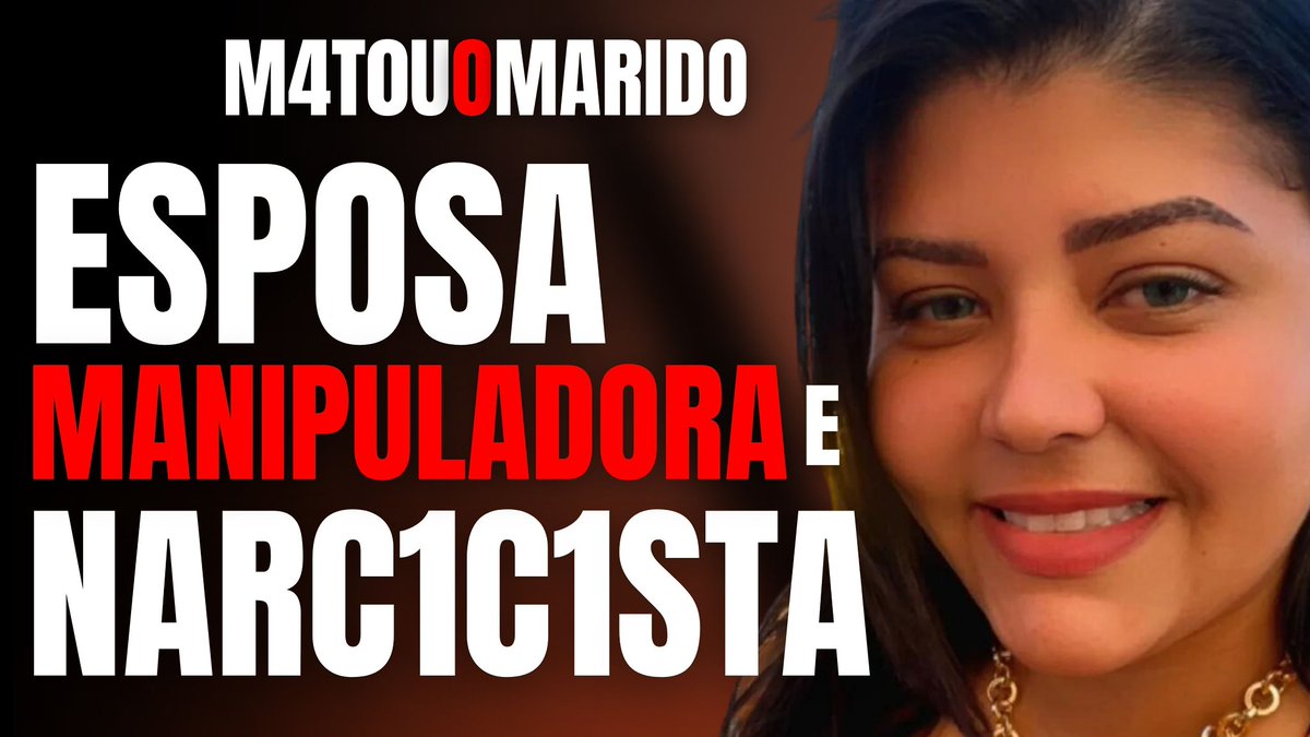 betoribeiroreal's tweet photo. Confira como é a mulher que tirou a vida do marido para tomar o seu lugar. 👇🏻👇🏻👇🏻

MAN1PUL0U, US0U E M4T0U O MARIDO - TONI E ANA CLAUDIA FLOR - CRIME S/A https://t.co/sWW08qPxbg via @YouTube https://t.co/YjbeRvyIUW