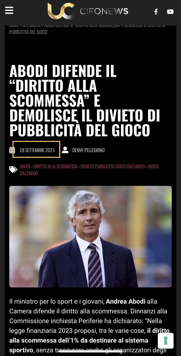 gioco_lecito's tweet photo. Dai ragazzi non vi preoccupate magari domani cambia idea un’altra volta e ci abbassa l’imposta unica. 
#scommesse #Abodi #Corona #Zaniolo #scaramabodi https://t.co/fp4gRqIZFK