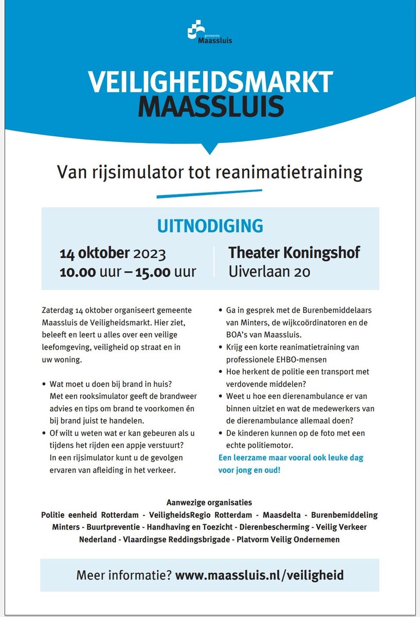 VlaardingseRB's tweet photo. Morgen staan wij op de veiligheidsdag/markt in Vlaardingen en Maassluis, met onze vaartuigen en PR stand.
Komt u morgen ook langs in Vlaardingen of Maassluis? https://t.co/hVc0WFnY5f