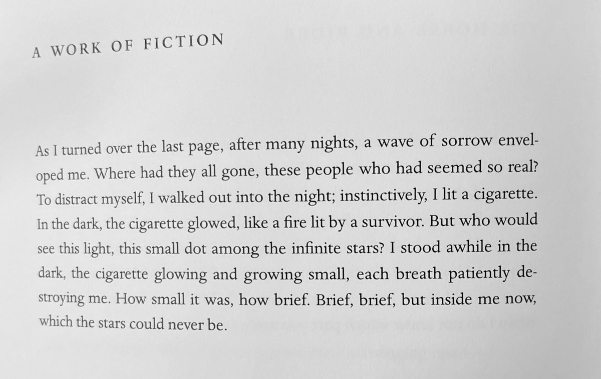 aliner's tweet photo. Brief, brief, but inside me now, which the stars could never be.

- Louise Gluck, “A Work of Fiction”

(And an eternity. ) https://t.co/0ooS6UCV7I