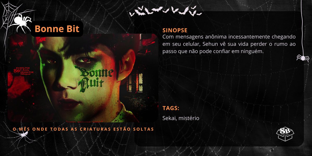 boxkaihun's tweet photo. 🎃 O perigo se aproxima, você está preparado para ele?

📱: https://t.co/RRGVM7Fj85

#SEKAIBOX #DARKBOX https://t.co/fBbCagodwN