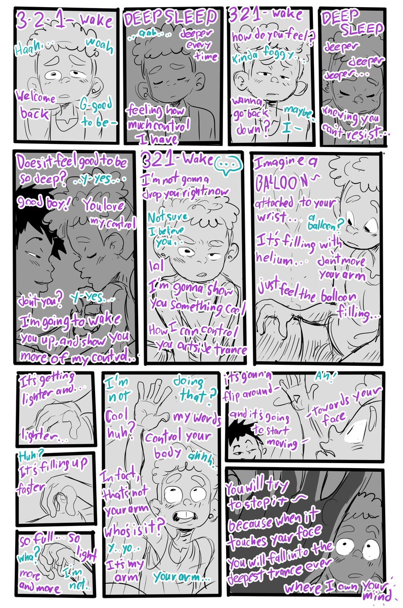 TezComics's tweet photo. Kevin plays with Tony's mind for fun and pleasure. 1/?  #gayhypno #nsfw #gaynsfw #smut https://t.co/JBmuXnLDT5