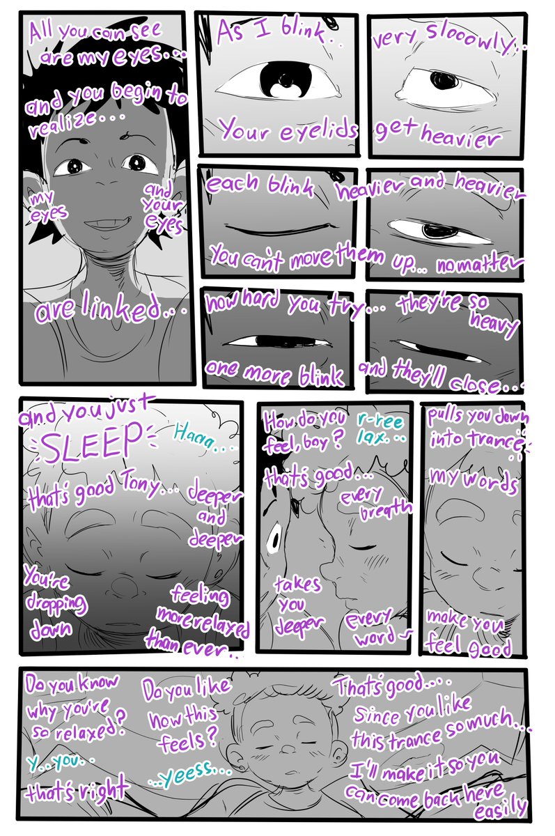 TezComics's tweet photo. Kevin plays with Tony's mind for fun and pleasure. 1/?  #gayhypno #nsfw #gaynsfw #smut https://t.co/JBmuXnLDT5