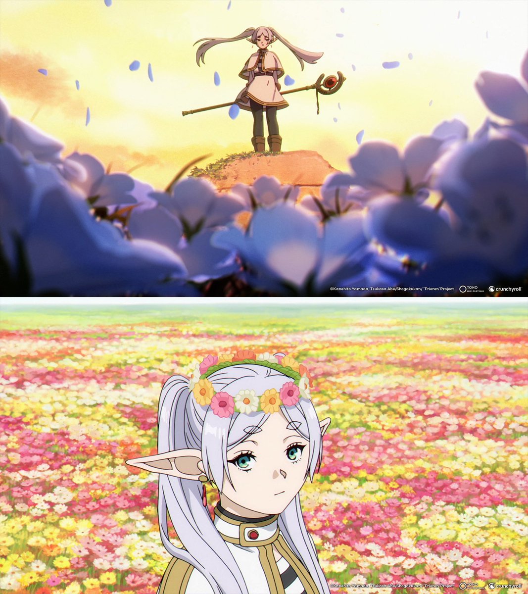 Crunchyroll_BR_'s tweet photo. 🌸 Simplesmente encantada com a Frieren🌸

~✨ Anime: Frieren e a Jornada para o Além https://t.co/4uEMLeMJLC