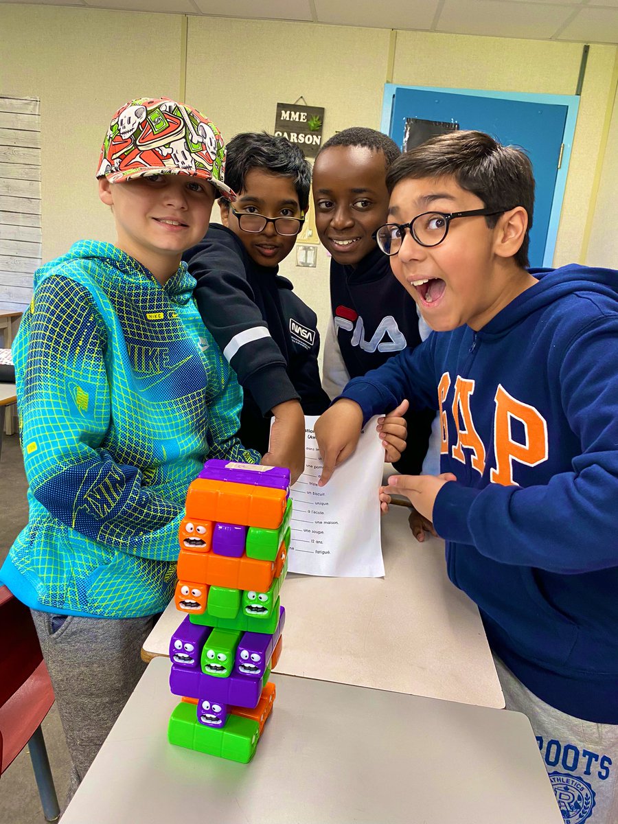 MmeCarsonN's tweet photo. Who knew conjugating avoir and être could be so fun! https://t.co/i8zv8KLeLJ