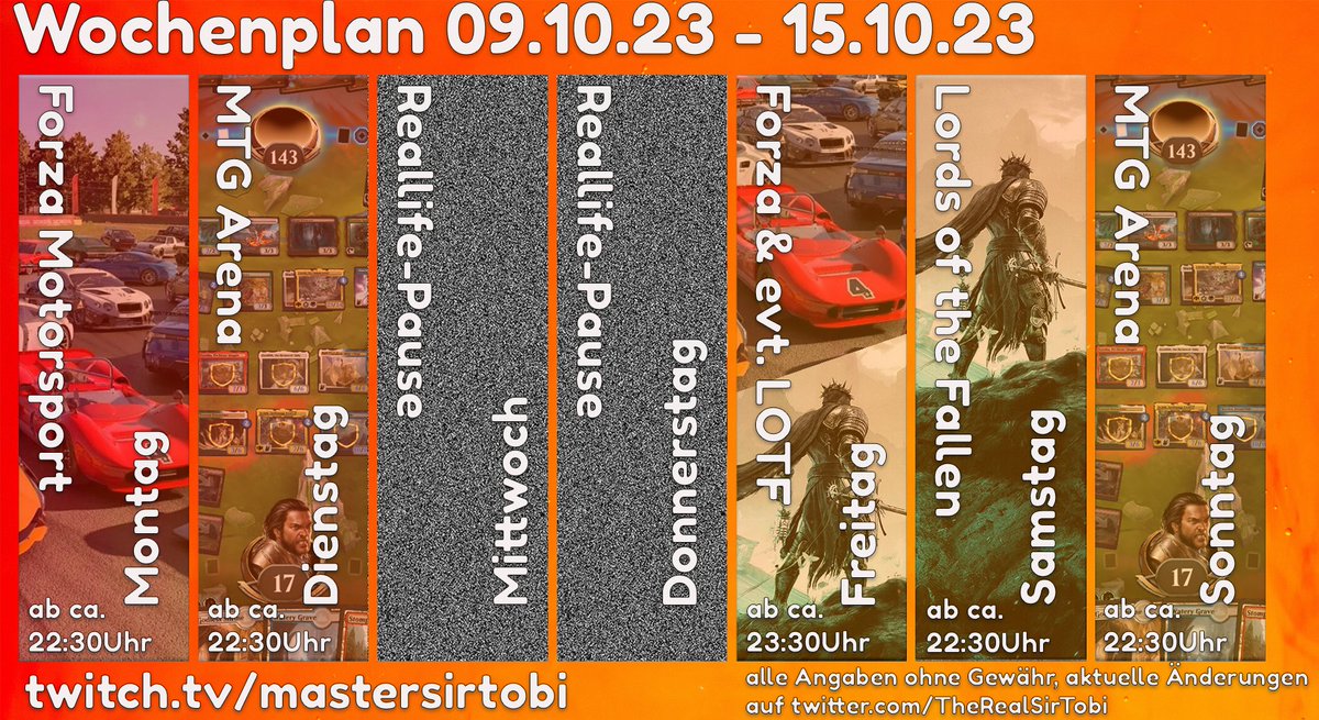 TheRealSirTobi's tweet photo. Kleine Änderung, sollte #LordsOfTheFallen heute noch bei #GeforceNOW erscheinen, dann nach #ForzaMotorsport ein wenig #FromSoftware-Vibes, hoffentlich. 

Gleich live auf https://t.co/iHJdbbTGl1 https://t.co/hcLxUuJUfd