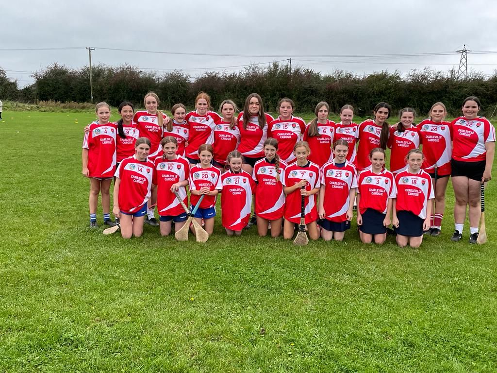 Best of luck to our U14 team and management who are in the C Cup championship final this weekend.

Fixture details: Charleville versus Dungourney on Sunday, 15th <a href="/11am/">11 am in morning</a> in Castle Rd, Cork. 

Please support this super bunch of girls 🇦🇹
