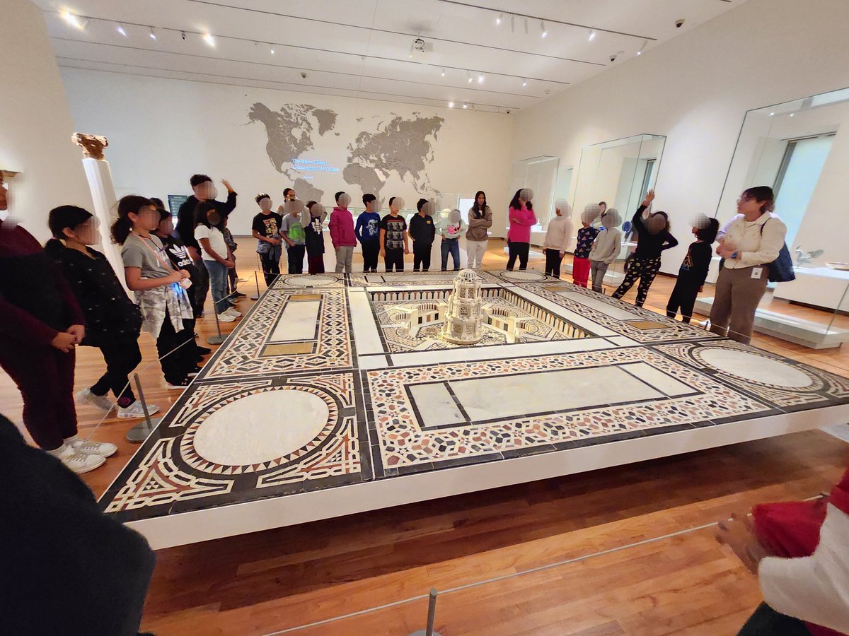 As we celebrate Islamic Heritage Month, the Gr 5 Ss visited the Aga Khan Museum to explore Islamic art &amp; objects. They learned about the four patterns on Islamic art/ ornaments and created their clay tiles. 
#islamicheritagemonth
#thisisuswhatisourimpact
<a href="/BijanNagji/">Bijan Nagji</a>
<a href="/DesmondHDSB/">Viola Desmond Public School</a>