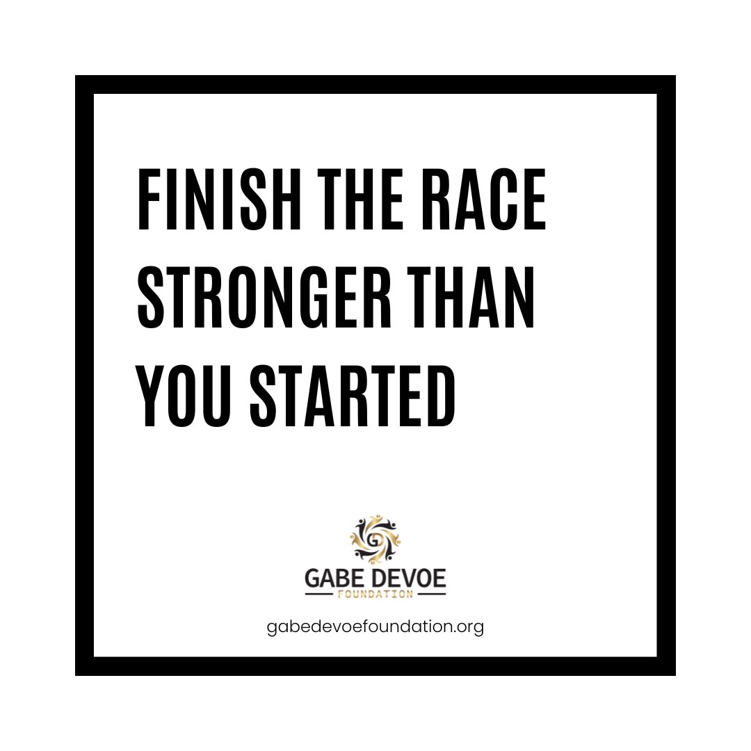 The struggle is temporary. Sacrifices are like investments. Give up the short-term comfort for the long-term win. Stay focused and be patient. 

#gabedevoefoundation #bethechange #shelbync #stayfocused