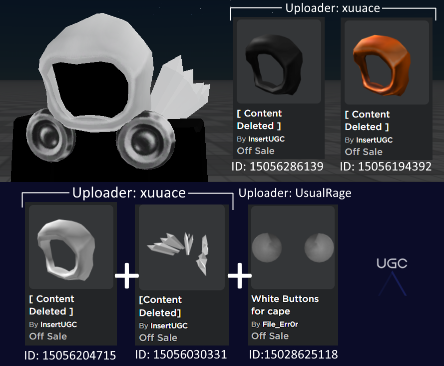 Peak” UGC on X: UGC creator Hommikka uploaded a 1:1 copy of the limited Dominus  Empyreus in 2 parts. #Roblox #RobloxUGC  / X