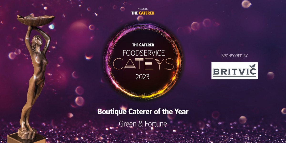 Caterertweets's tweet image. Time and time again, the winner of Boutique Caterer of the Year, sponsored by @Britvic, has proven to be nimble and reactive. The award goes to Green &amp;amp; Fortune #FSCateys2023