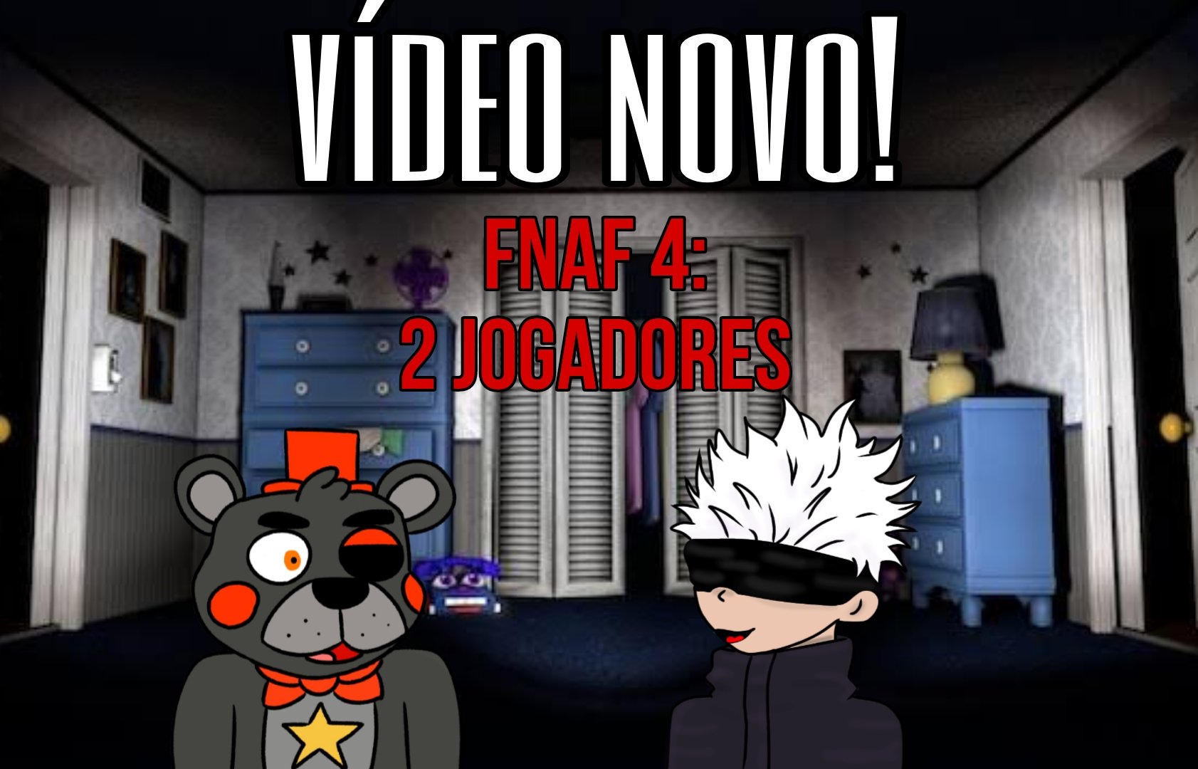 Com quem jogamos na Gameplay de FnaF 4