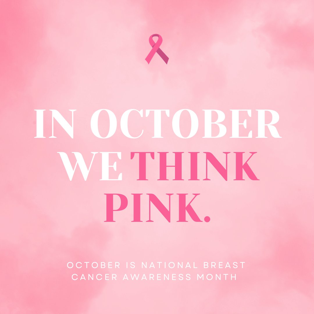 Today, we want to recognize and celebrate fighters, survivors, and everyone impacted by breast cancer and raise awareness of the importance of early detection. #EndBreastCancer #PinkPower #BreastCancerAwarenessDay