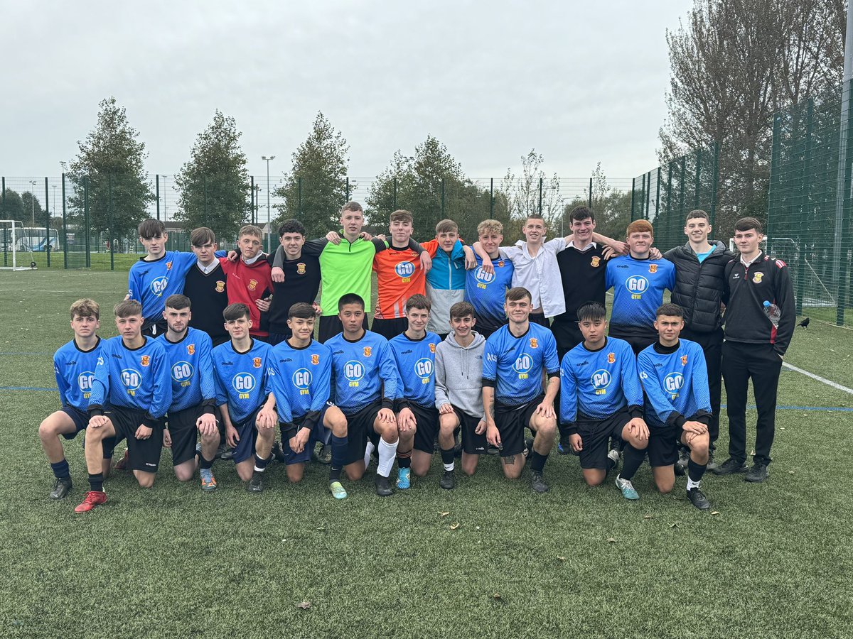 Unbelievable win for our U17 soccer team against a very good DLS Dundalk side. 3-1 down at half time they fought back to win 4-3. <a href="/faischools/">FAI Schools</a> <a href="/FAIMeath/">FAI Meath</a>