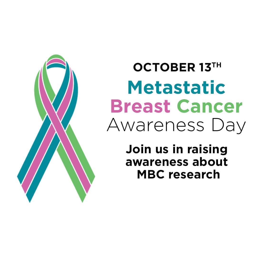 #MetastaticBreastCancerAwareness only gets a day to amplify the reality &amp; devastation of being stage IV. It’s shocking. 

EVERYONE should learn about it! 

It’s not about popping the Pinktober balloon of joy for survivors. Let’s stand in solidarity &amp; demand more funding for #MBC.