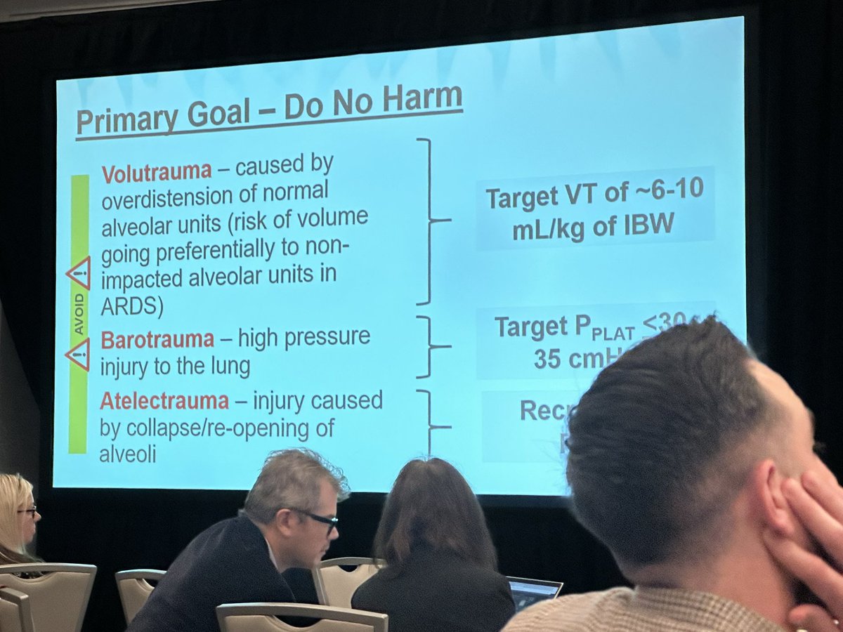 All you need to know about #MechanicalVentilation in #CardiogenicShock in this high yield talk by @JasonKatzMD 👏🌟 #SCAISHOCK2023 @Babar_Basir @Allison_Dupont
