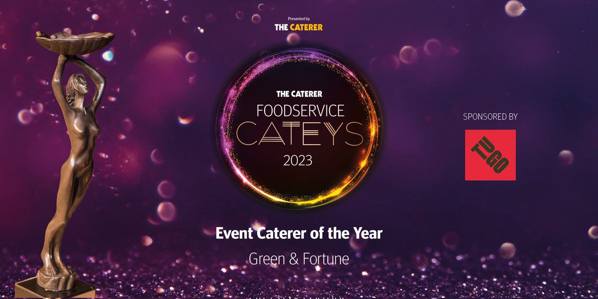 Caterertweets's tweet image. John Nugent leads by example and shows he cares for his people, making Green &amp;amp; Fortune the Event Caterer of the Year, sponsored by @TugoFood #FSCateys2023
