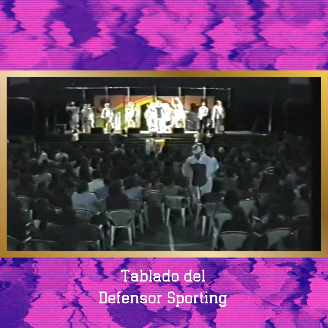 ArchivoMJ's tweet photo. ¿Estuviste ahí ?
El tablado del Defensor Sporting es uno de los lugares emblema de #MurgaJoven.

🥁Espacio histórico del Encuentro entre los años 2001 y 2007. Allí se realizaban las muestras de todas las murgas participantes.

¿Qué recuerdos te trae? https://t.co/G8WI28GG57
