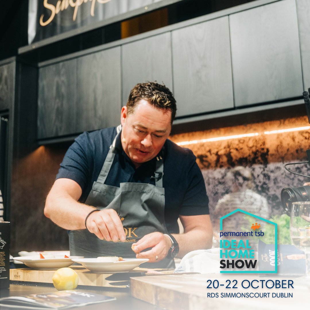 1/2 @SimplyBetterDS brand ambassador @nevenmaguire will be cooking up a storm at the @DunnesStores Simply Better Chef's Live Theatre 🥘 Neven will be using ingredients from the Dunnes Stores Simply Better Collection and the COOK with Neven Maguire cookware range.