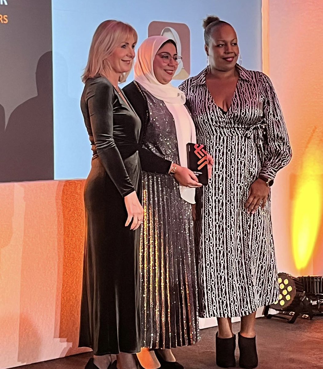 Amazing again! 🥳Dr Mabrouka Abuhmida from <a href="/UniSouthWales/">University of South Wales</a> takes the award for STEM Woman of the Year! What an amazing achievement! ⭐️👏
<a href="/USWResearch/">USWResearch</a> 
<a href="/USWCybers/">USW Cyber Security</a>
#WalesSTEMAwards