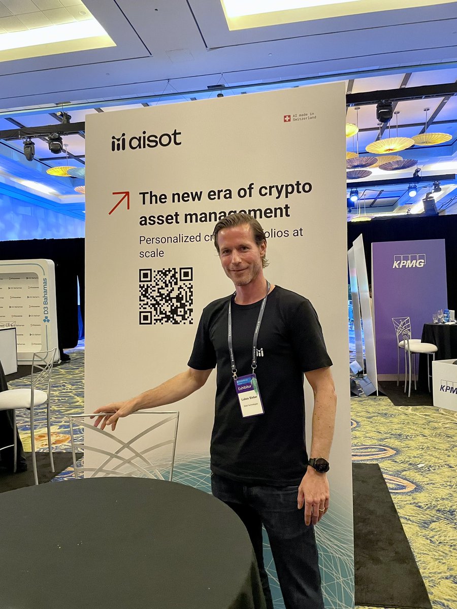 This week, our Head of Americas <a href="/LukasSieber/">Lukas Sieber</a> had the honor to present aisot‘s AI Insights Platform &amp; how it empowers Crypto Asset Managers to deliver personalized portfolios that perform at the <a href="/d3bahamas/">D3 Bahamas</a> conference. aisot has been selected from more than 130 startups globally