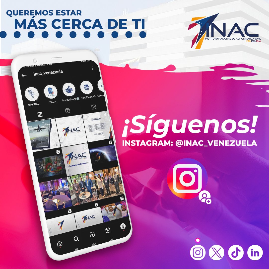 Instituto Nacional de Aeronáutica Civil tweet media
