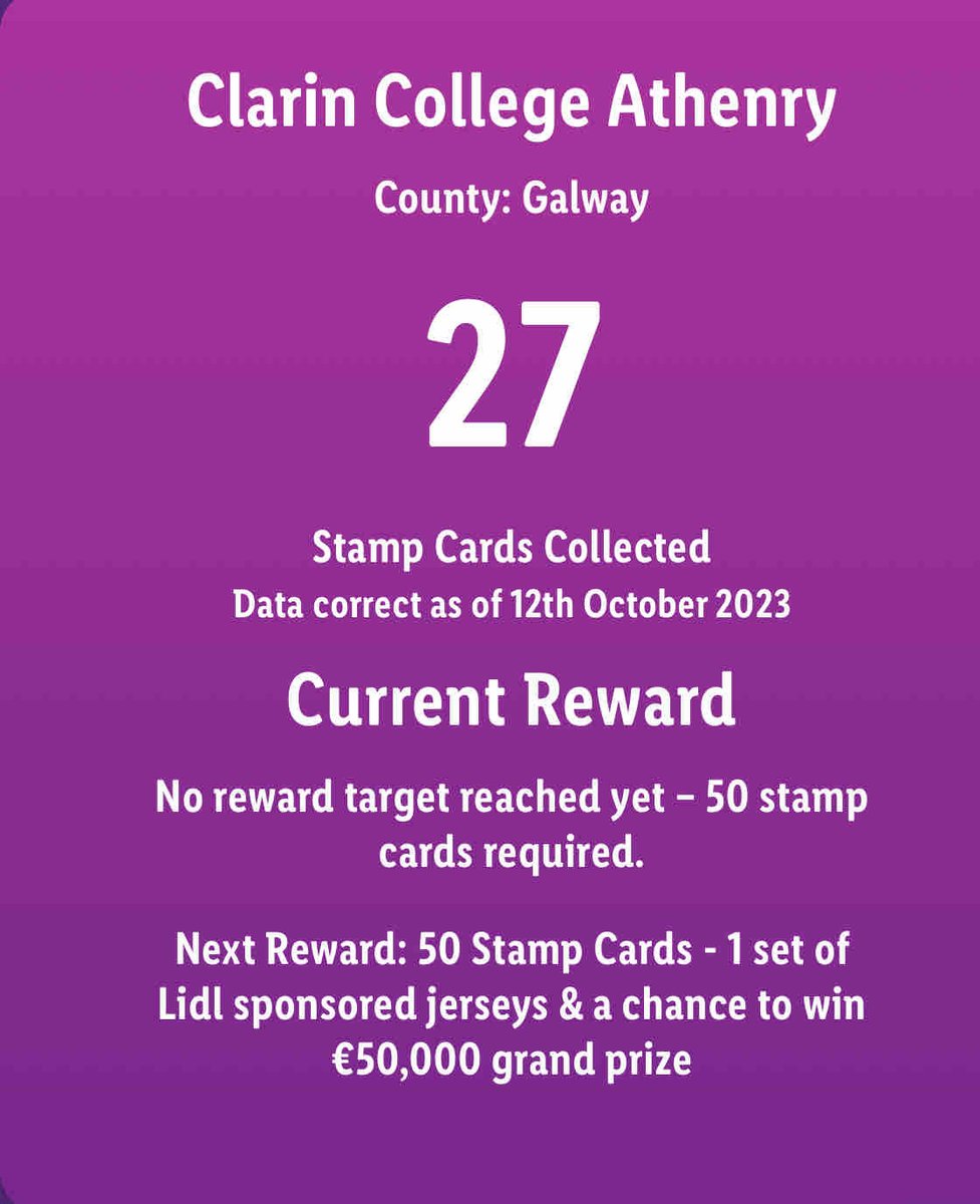 clarincollege's tweet photo. Hey everyone! 🌟 If you’re heading to Lidl this weekend, please keep our ladies football team in mind. We’re just 23 tokens away from getting a new set of jerseys. Every token counts! Thanks for your support! ⚽️❤️ #TeamSupport #EveryTokenCounts https://t.co/q6OeAgKqwS