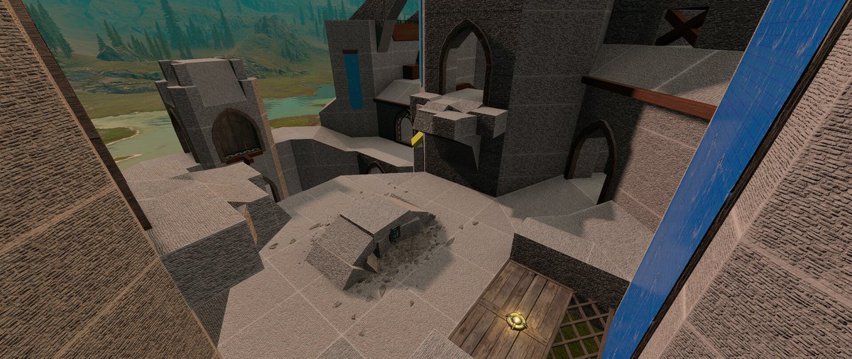 BlazeDillon's tweet image. Kingdom / Dynasty
A design of mine which was blessed with 2 different themes by @_Sikamikanico_
And special thanks to @Frenchyssss for helping me bring this layout together!
#Blocktober #LevelDesign