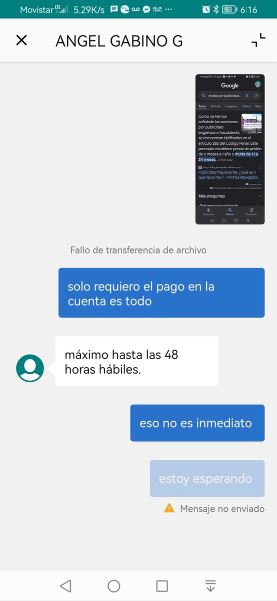 Alex55612589's tweet photo. @ualabis_mx  precioso servicio al cliente del chat de ayuda. Solo te dejan esperando no hay solución. https://t.co/EWUDdIxmUw