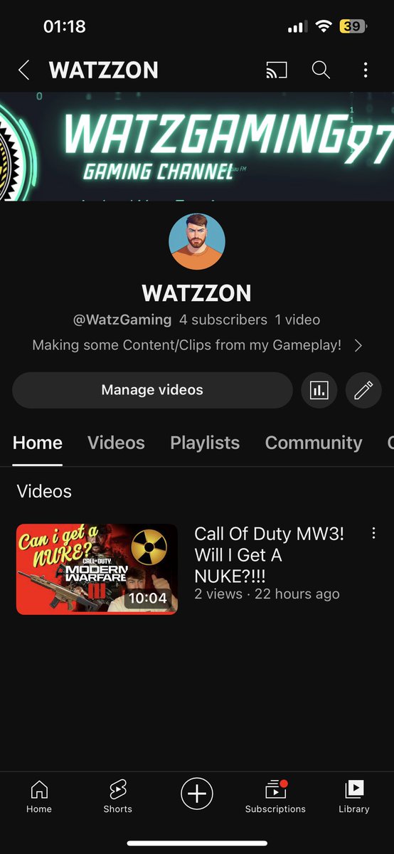 WATZZONGAMING's tweet photo. Give my channel a sub and like people! Much appreciated! Let’s support eachother ❤️❤️❤️

https://t.co/Nsk3nkXC0D https://t.co/mXtzwSYm2n