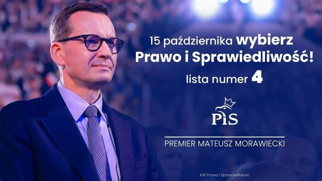 #WybierzPiS 
#IdźNaWybory 
#IdziemyPoZwycięstwo 🇵🇱