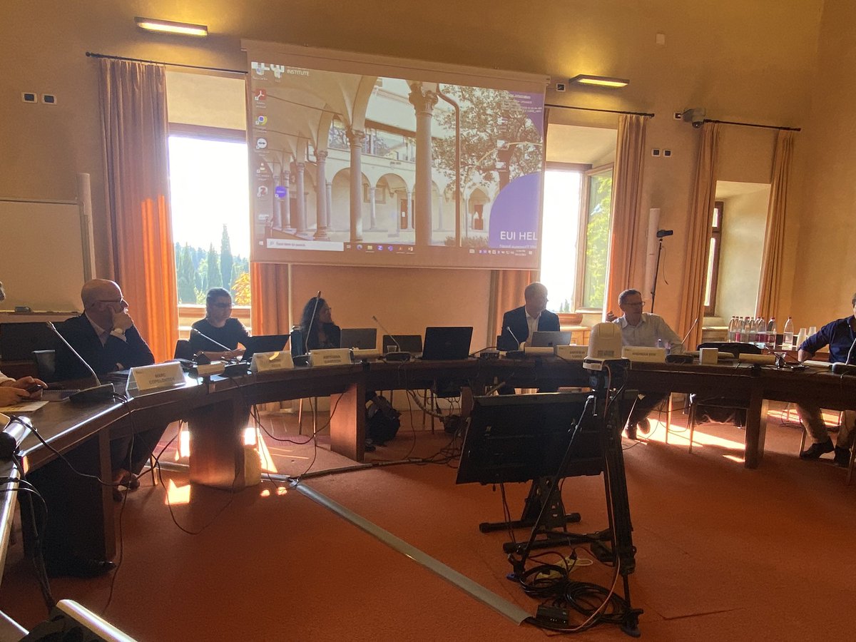 1st day of this year’s World Trade Forum under way, hello Florence