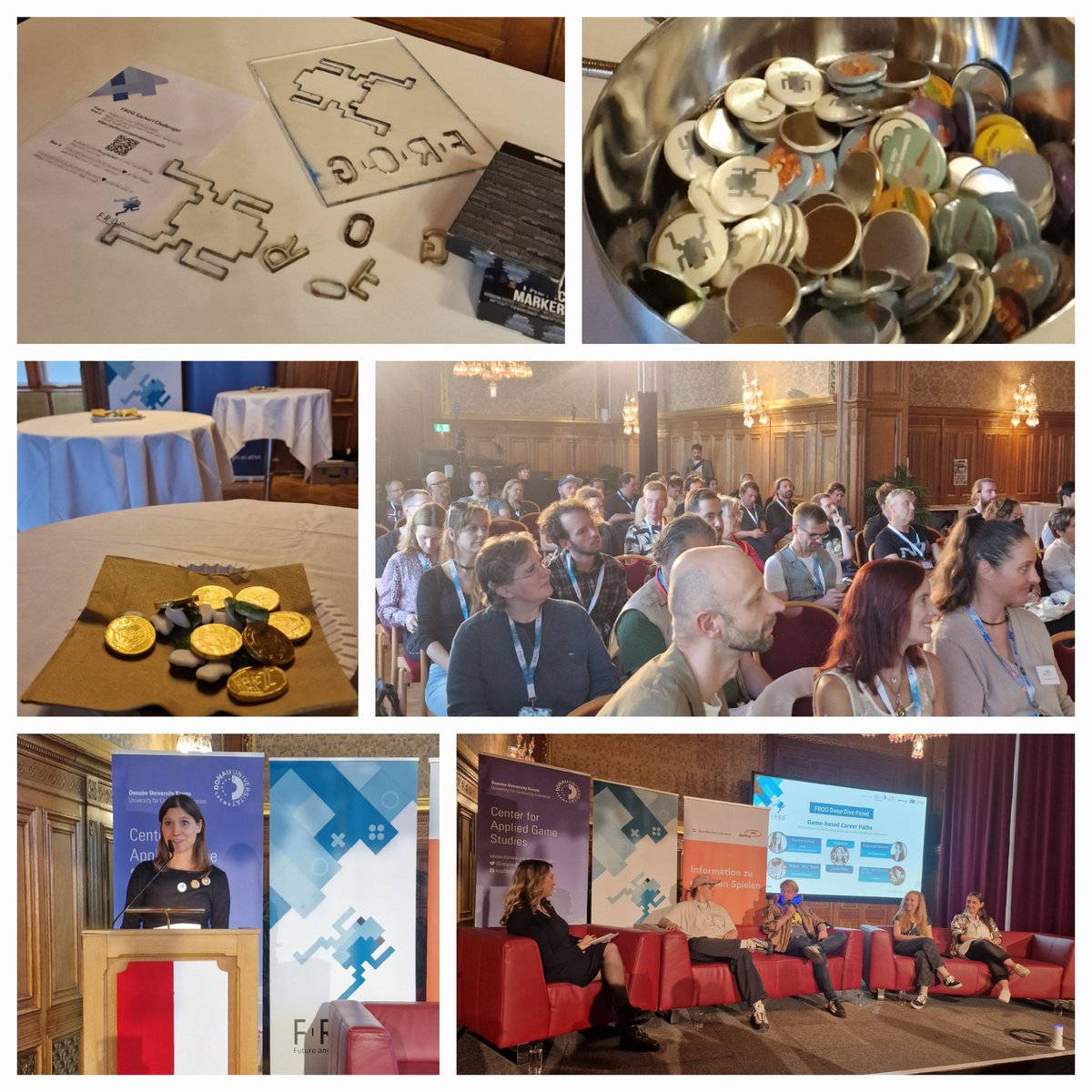 #FROG2023 Day 1 has been amazing! Thanks for joining! ❤️🐸
Follow @appliedgames on Instagram for live updates.

#gamestudies #conference #vienna