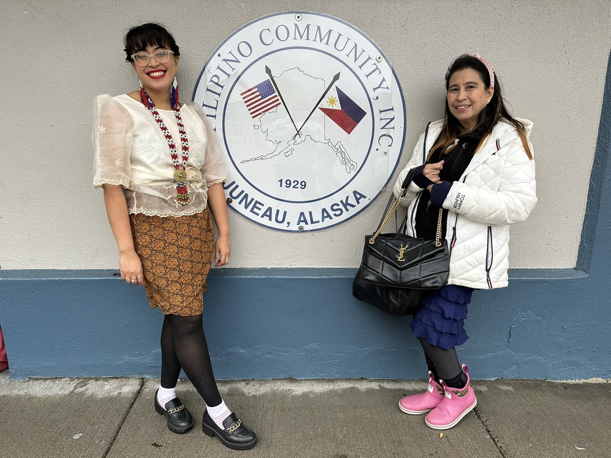 You can learn more about Juneau's Fil-Am community through <a href="/KTOOpubmedia/">KTOO</a> and <a href="/TashaElizarde/">tashuhhh🫶🏽</a>’s “Mga Kuwento" podcast, reading "Filipinos in Alaska" by Thelma Buchholdt, and visiting the Mga Kuwento exhibit @ the Juneau City Museum which will last until Nov 22nd. [2/2] #akleg #FAHM