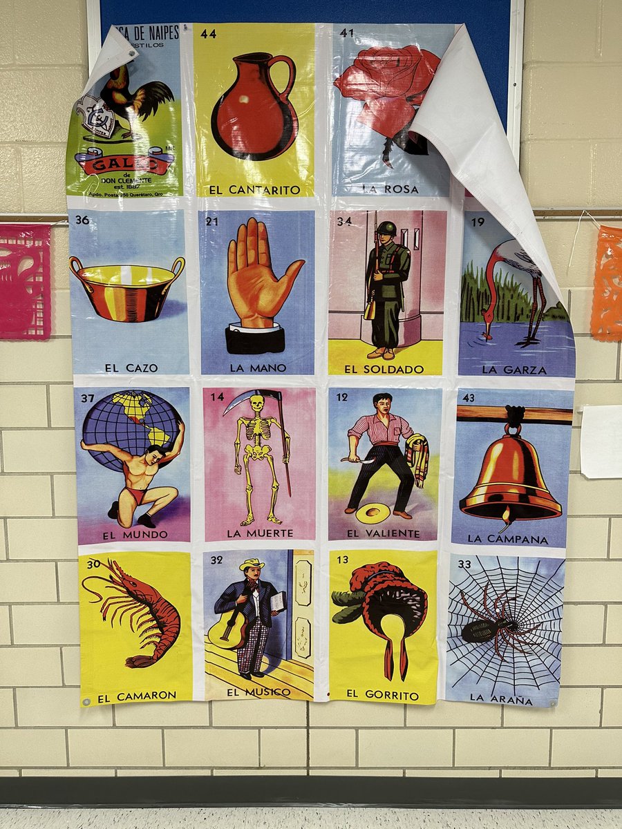 DrMoon2024's tweet photo. The halls at Cub Country splashed with Hispanic Heritage Celebration visuals and artifacts. @crenshawcubs Part 5 https://t.co/zJX0uECxO8