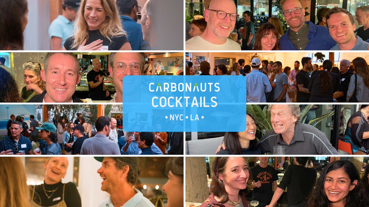 Carbonauts Sustainability Cocktails are coming to LA and NYC on October 17th! Sign up now as both of the events are filling up fast!

LA: lu.ma/CBNTSCES
NYC: lu.ma/CBNTSCNYC

#CarbonautsCocktails #CarbonautsEvents #SustainableSips #Sustainability #LA #NYC