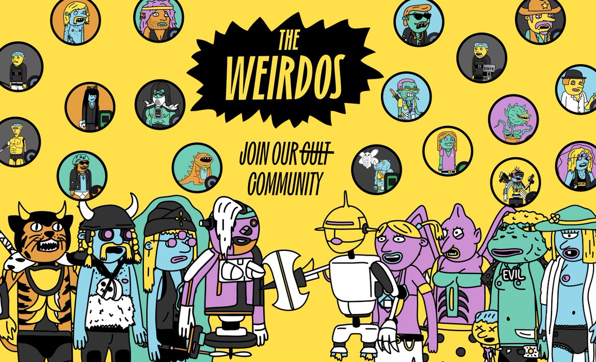 TheWeirdosNFT's tweet photo. This community 💛

We're happy to welcome the new @Ordinariesonbtc community into our family in two days.

Ordinaries on Bitcoin, minting October 18th. https://t.co/9jC4BG38ME